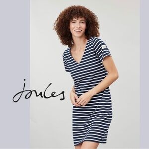 Joules Riviera V-Neck Jersey Dress